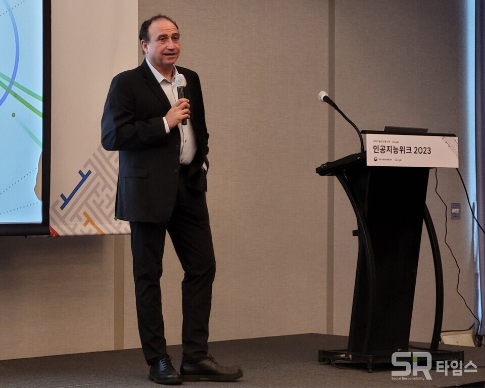 ▲요시 마티아스 구글 엔지니어링 리서치 부사장. ⓒ선호균 기자