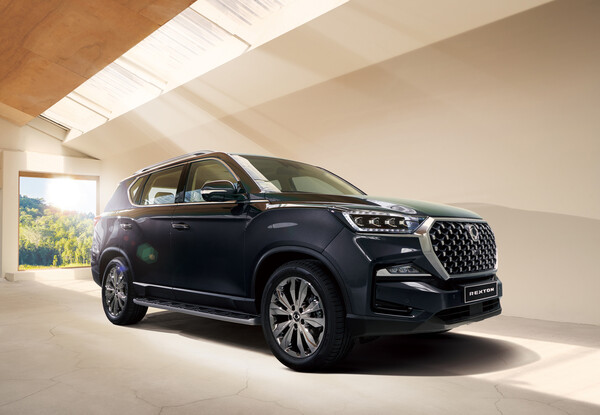 ▲KG모빌리티 '렉스터 뉴 아레나'. ⓒKG모빌리티