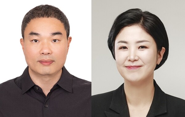 ▲문제연 신임 대표(사진 왼쪽)와 서희선 신임 부사장. ⓒ바이버