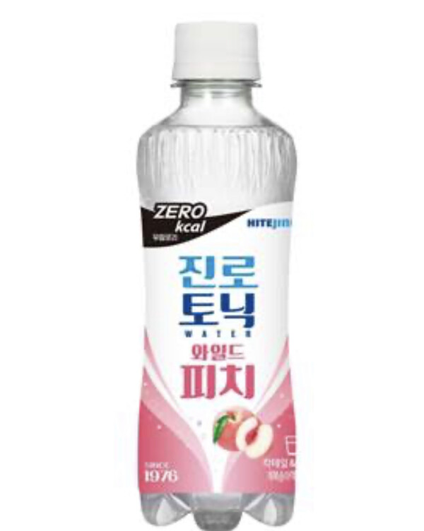 ▲하이트진로음료 ‘진로토닉 와일드피치’ 300mL. ⓒ하이트진로음료