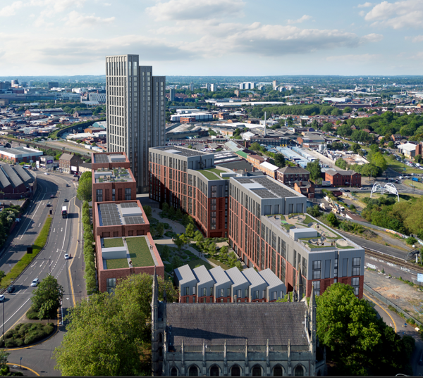 ▲캠프힐(Camp Hill) 사업 조감도. ⓒGS건설