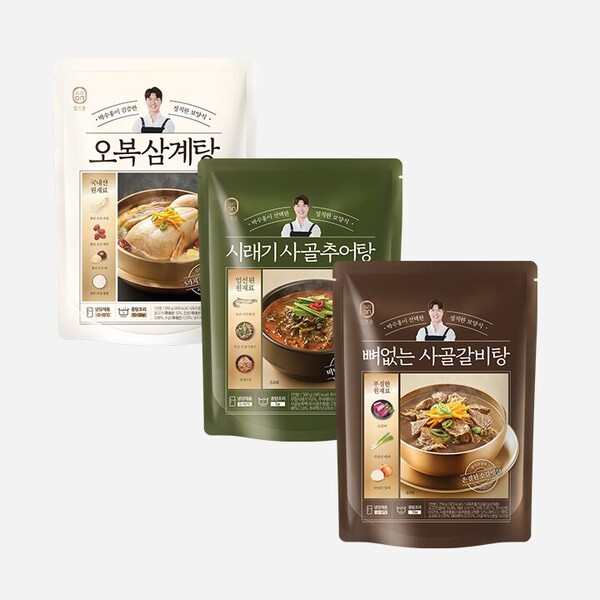 ▲여름 보양식 3종.ⓒhy