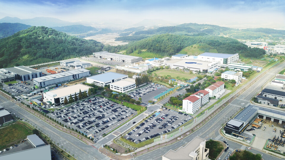 ▲삼성전기 세종사업장 전경. ⓒ삼성전기