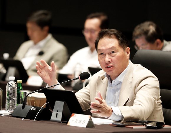 ▲최태원 SK그룹 회장. ⓒSK그룹