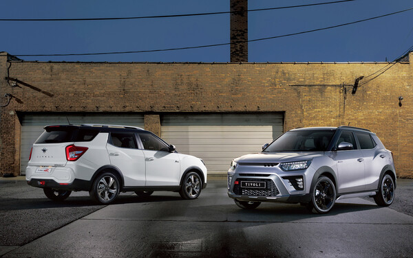 ▲더 뉴 티볼리. ⓒKG모빌리티