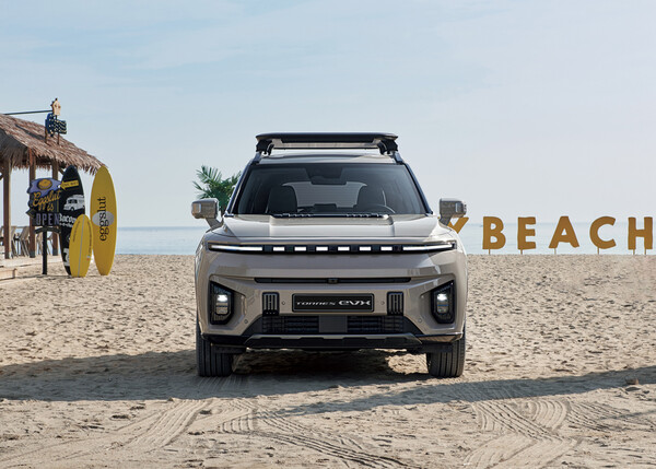 ▲토레스 EVX. ⓒKG모빌리티