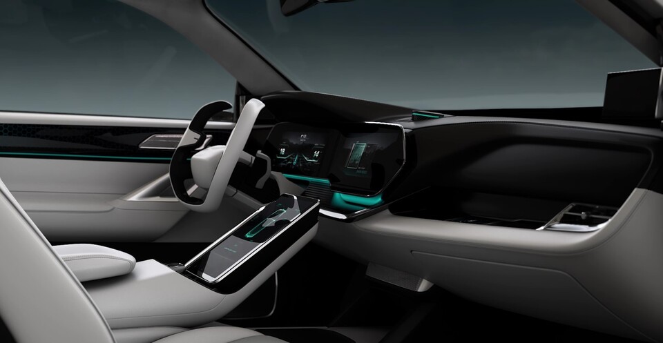 ▲모빌리티 랩웍스 시리즈로 공개된 디지털 콕핏 ’알파’. ⓒLG전자