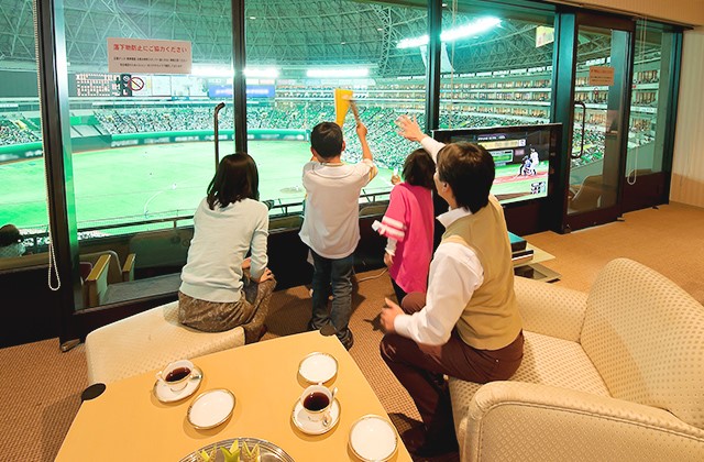 ▲일본 후쿠오카 소프트뱅크 호크스 홈구장 페이페이돔 슈퍼박스. ⓒ소프트뱅크 주식회사