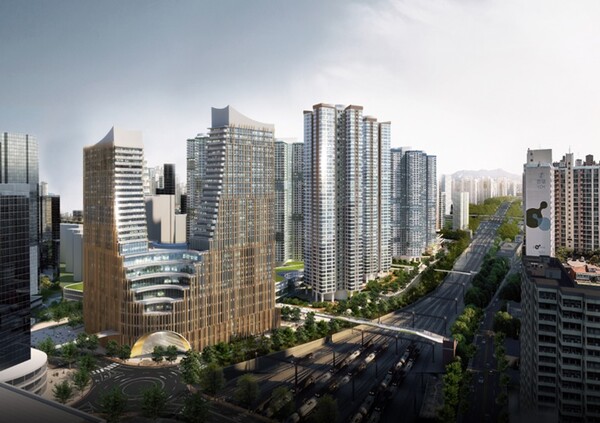 ▲광운대 역세권 개발사업(H1 프로젝트) 조감도. ⓒHDC현대산업개발