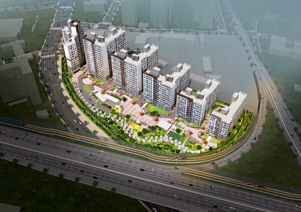 ▲엘리프 이천 하이시티 조감도. ⓒ계룡그룹