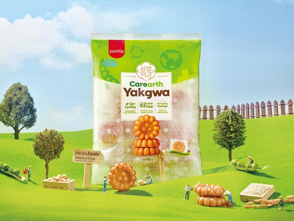 ▲쌀가루로 만든 ‘케어스 약과’ 아누가 이노베이션 제품 선정.ⓒSPC삼립