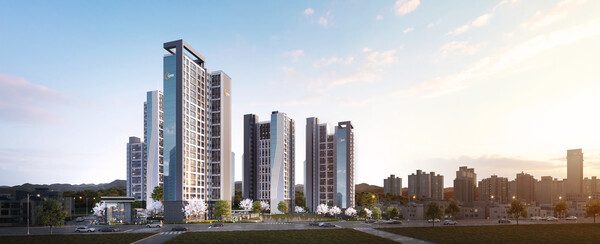 ▲퇴계원2구역 재개발정비사업 투시도. ⓒ우미건설