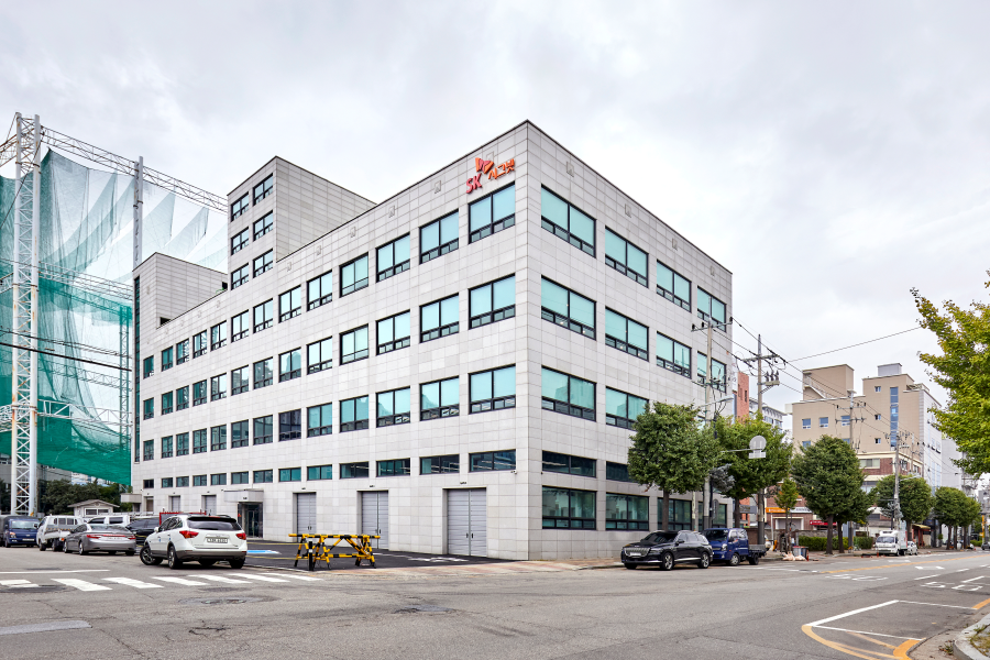 ▲SK시그넷 통합 R&D센터 C-Lab 외관. ⓒSK시그넷