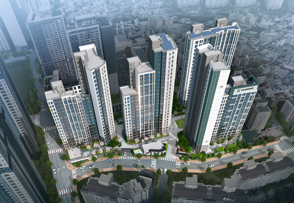 ▲시청역 해모로 센티아 조감도. ⓒHJ중공업