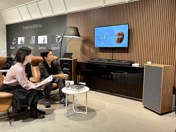 ▲갤러리아백화점, 하이엔드 오디오 팝업 매장. ⓒ한화갤러리아