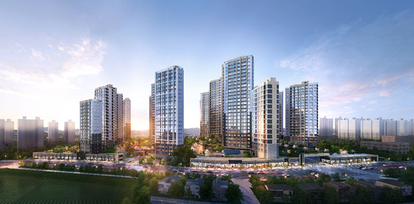 ▲오산세교 파라곤 투시도. ⓒ라인건설