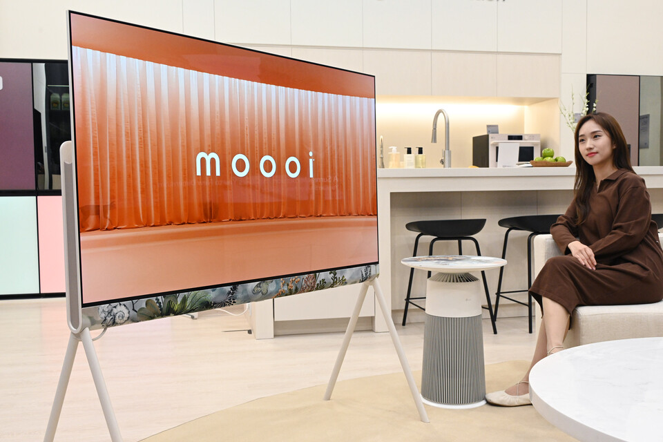 ▲LG전자가 프리미엄 라이프스타일 브랜드 ‘모오이’의 독창적 디자인을 더한 ‘LG 오브제컬렉션’ 모오이 에디션 2종을 출시한다. ⓒLG전자