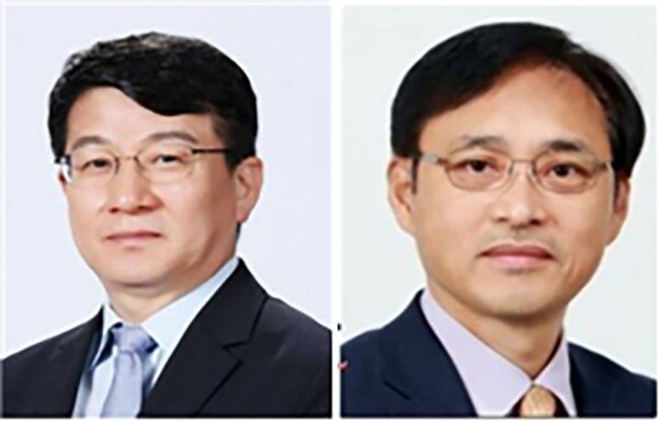 ▲(왼쪽부터)신민수·황성연 LX공사 비상임이사. 사진 LX공사ⓒ