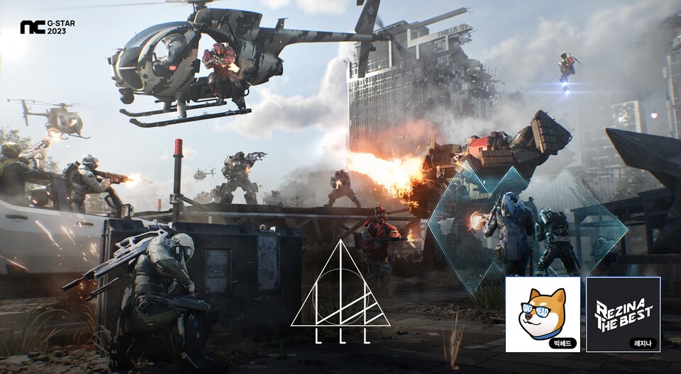 ▲엔씨(NC)가 6일 공개한 신작 ‘LLL’의 지스타 시연·무대 프로그램 정보. ⓒ엔씨소프트