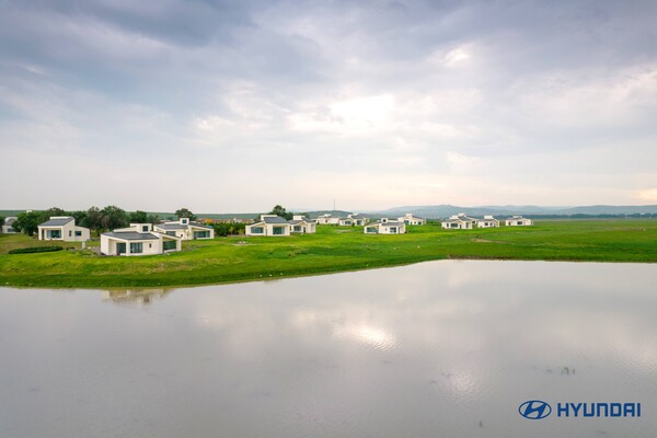 ▲버려진 주택을 친환경 민박으로 조성하는 '녹색 민박' 전경. ⓒ현대차
