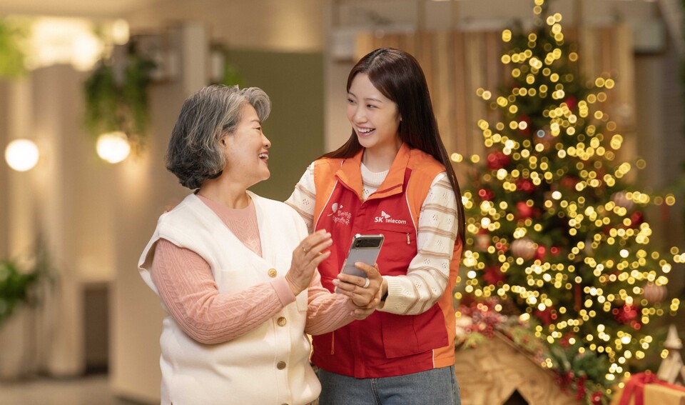 ▲SK텔레콤이 지난 1년동안 AI안부확인서비스를 통해 취약계층 4,063명의 위험 상황을 도왔다. ⓒSK텔레콤