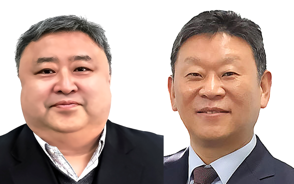 ▲이현석 부사장(왼쪽)과 안창용 부사장. ⓒKT