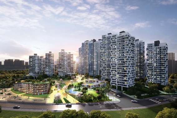 ▲노량진1재정비촉진구역 조감도. ⓒ노량진1구역 조합