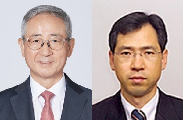 ▲(왼쪽부터)최금락 티와이홀딩스 부회장, 오동헌 티와이홀딩스 비서실장. ⓒ티와이홀딩스