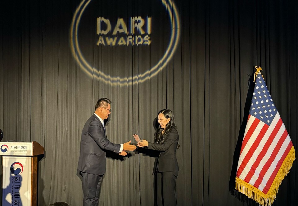 ▲펄어비스 북미법인 ‘펄어비스 아메리카’가 제18회 다리어워드에서 올해의 기업으로 선정됐다. ⓒ펄어비스