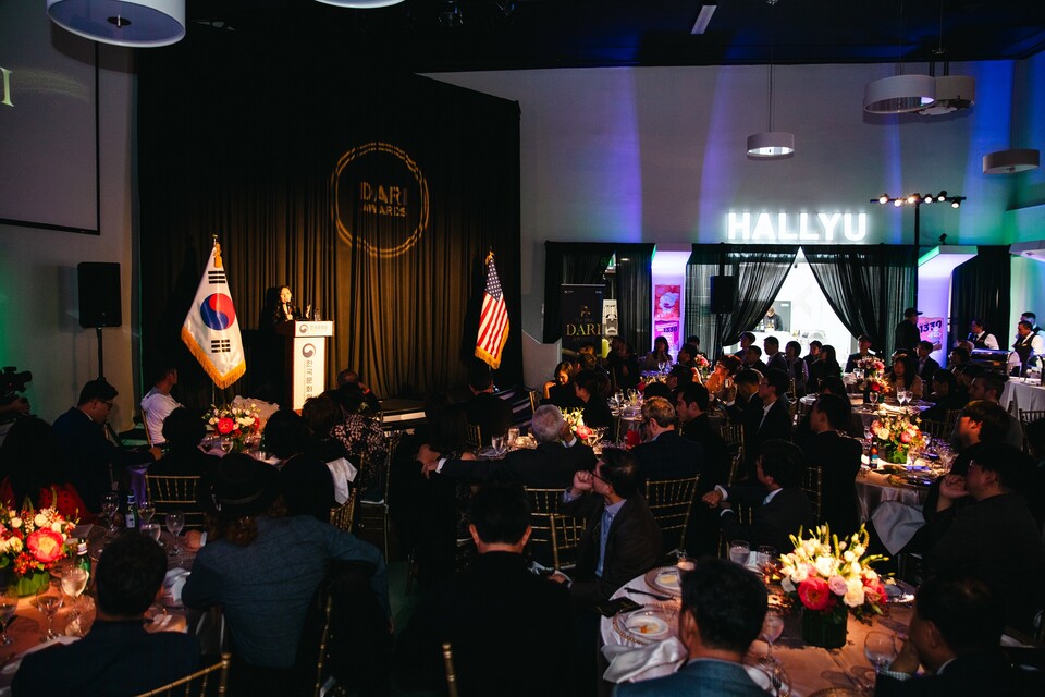 ▲LA한국문화원과 한국콘텐츠진흥원이 주최하는 시상식 ‘다리어워드’는 한 해 동안 한국 콘텐츠의 미국 시장 진출과 확산에 기여한 기업·파트너십·인물 등 세 부문에서 시상한다. ⓒ펄어비스