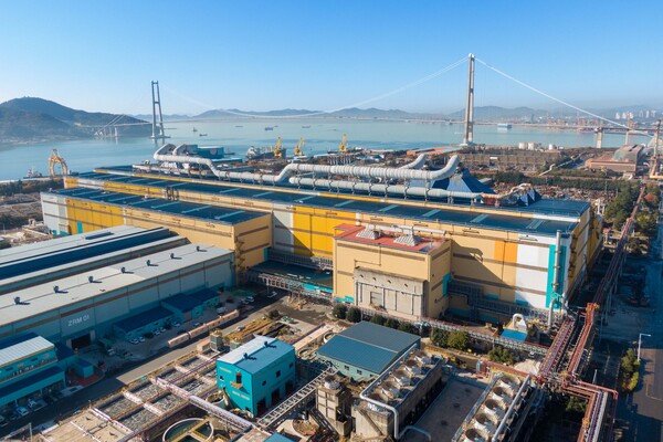 ▲포스코 광양제철소 전기강판공장 전경. ⓒ포스코