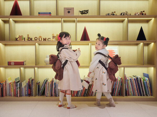 ▲서울신라호텔, 패밀리 모먼트 스페셜 기프트 신라베어 백팩. ⓒ호텔신라