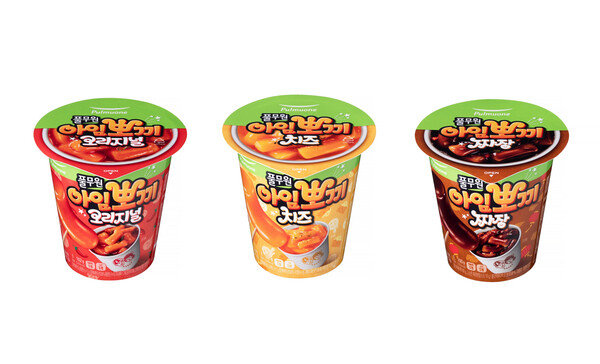 ▲아임뽀끼 3종. ⓒ풀무원