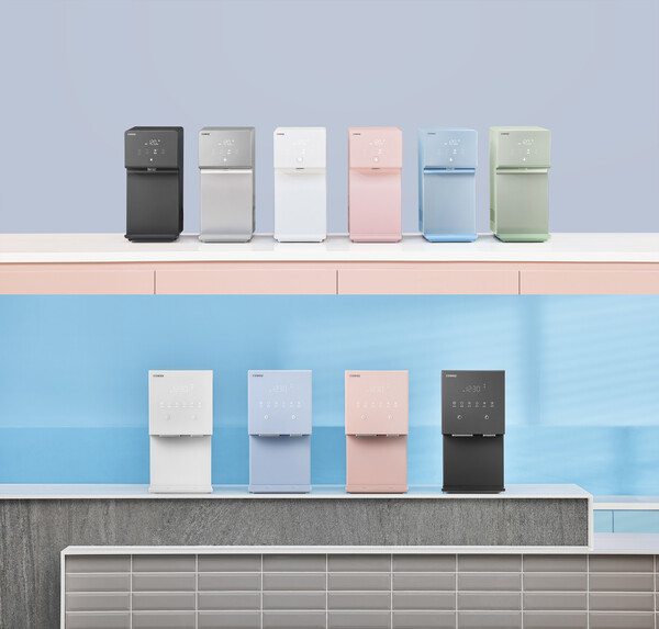 ▲(위)아이콘 정수기2, (아래)아이콘 얼음정수기. ⓒ코웨이