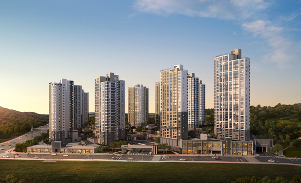 ▲위파크 일곡공원 투시도. ⓒ라인건설