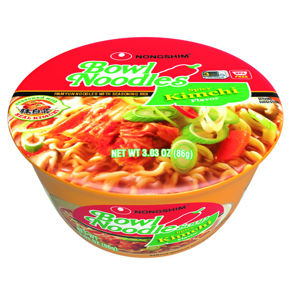 ▲미국 수출용 컵라면. ⓒ농심