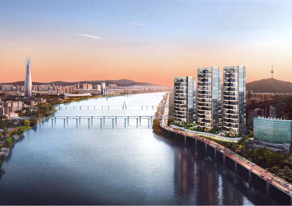 ▲'포제스 한강' 조감도 ⓒ엠디엠플러스