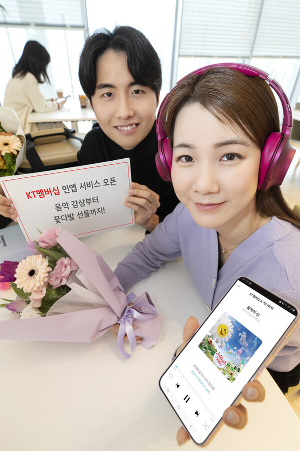 ▲KT가 지난해 출시한 KT 멤버십 인앱서비스로 인해 이용자가 월 이용자(MAU)가 약 26% 증가했다고 밝혔다. ⓒKT