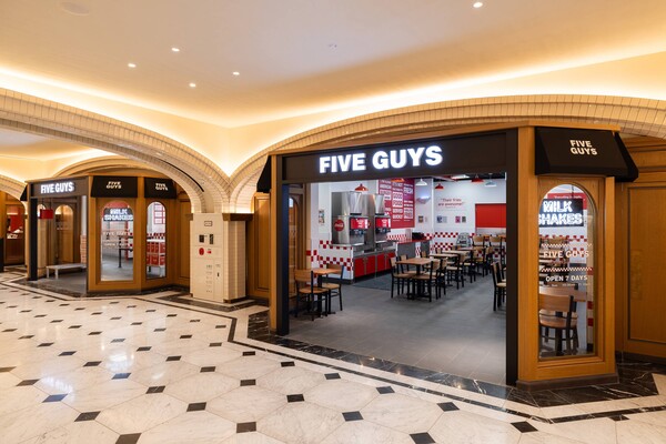 ▲파이브가이즈 3호점 매장 전경. ⓒ에프지코리아