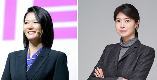 ▲최수연 네이버 CEO(왼쪽)·정신아 카카오 CEO(오른쪽) ⓒ각사