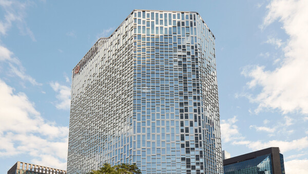 ▲한화빌딩 전경. ⓒ한화첨단소재