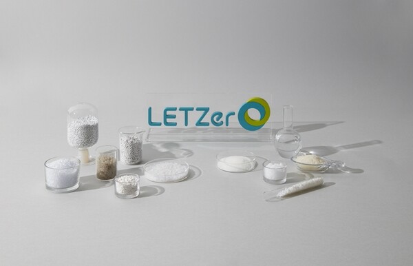 ▲LG화학의 친환경 브랜드 렛제로(LETZero)가 적용된 친환경 소재 제품. ⓒLG화학