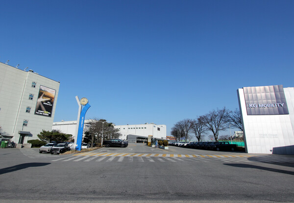 ▲KGM 평택공장 전경. ⓒKG모빌리티
