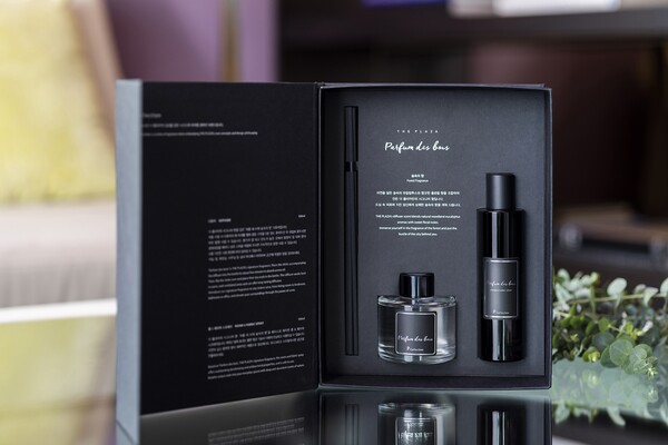 ▲더 플라자, 디퓨저&룸앤패브릭스프레이 세트. ⓒ한화호텔앤드리조트