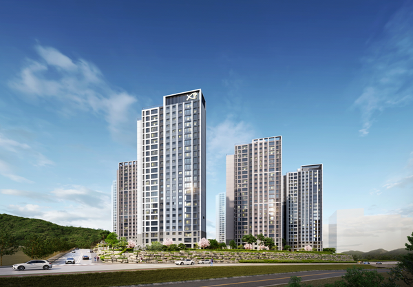 ▲‘여주역자이 헤리티지’ 투시도. ⓒGS건설