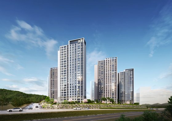 ▲'여주역 자이 헤리티지’ 투시도. ⓒGS건설