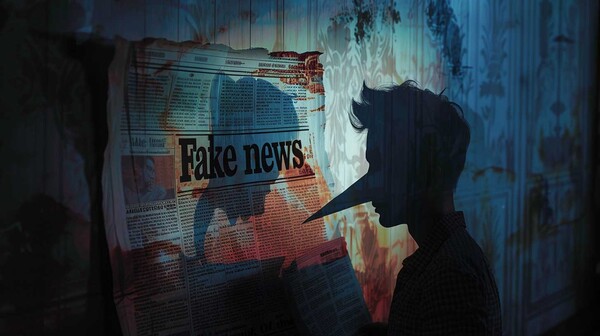 ▲생성형 AI Midjourney로 제작한 ‘유사언론 관련 이미지’ ⓒMidjourney