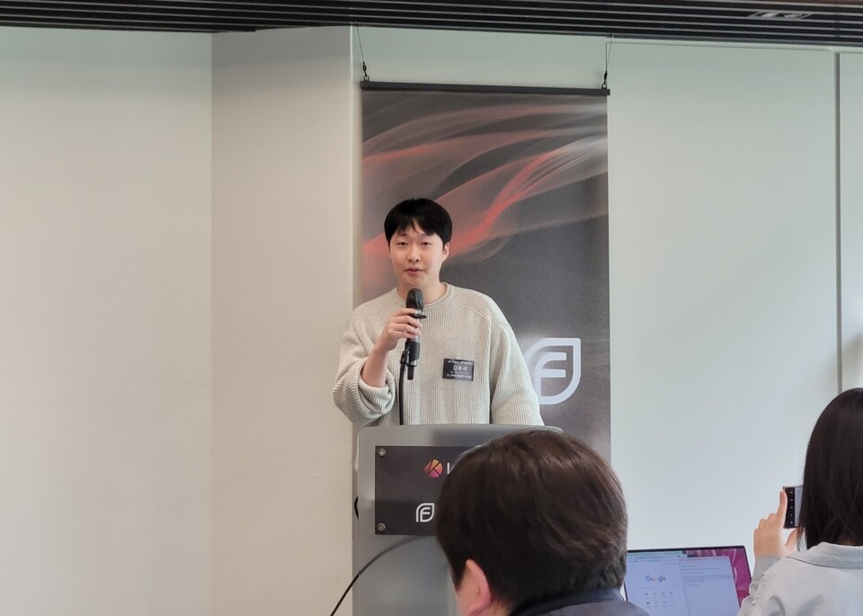 ▲김우석 핀시아 재단 이사. ⓒ선호균 기자