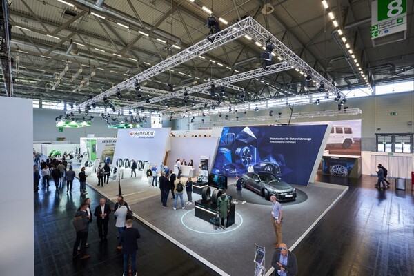 ▲2022년 한국타이어 더 타이어 쾰른 부스. ⓒ한국타이어