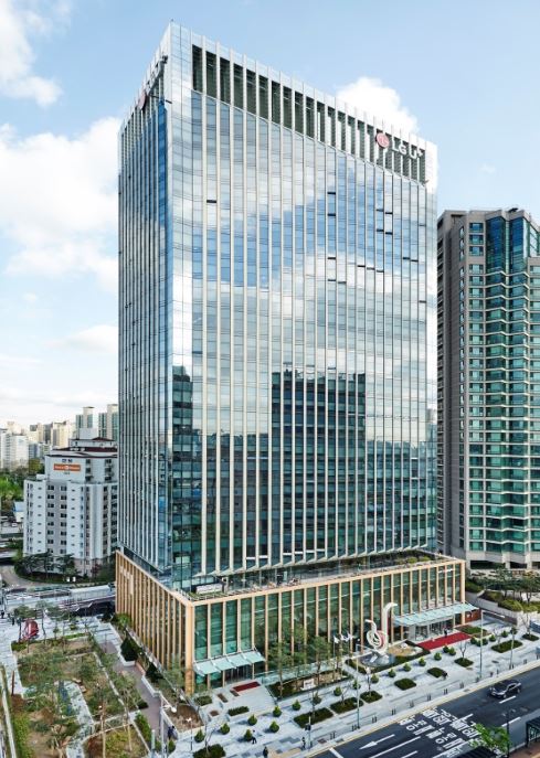 ▲LG유플러스 용산 사옥. ⓒLG유플러스